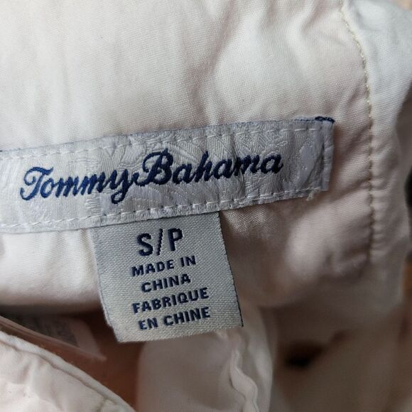 Tommy Bahama Harbor Herringbone Linen Shorts Men's Size S Peach Sorbet T81870 - Picture 7 of 11